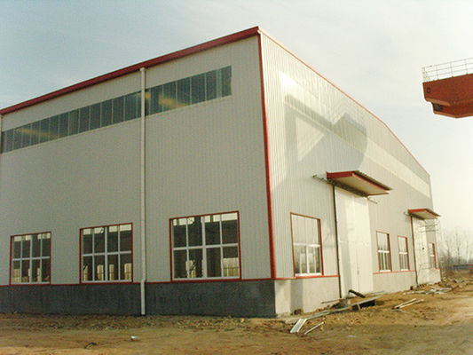 ISO9001 ساختارهای فولادی ساختمان وزن سبک برای استفاده صنعتی