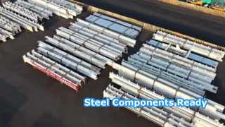 قطعات آماده برای حمل و نقل!